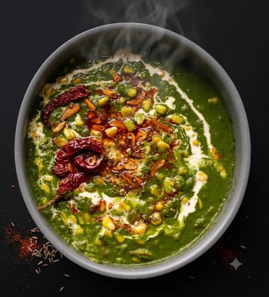 Corn Palak