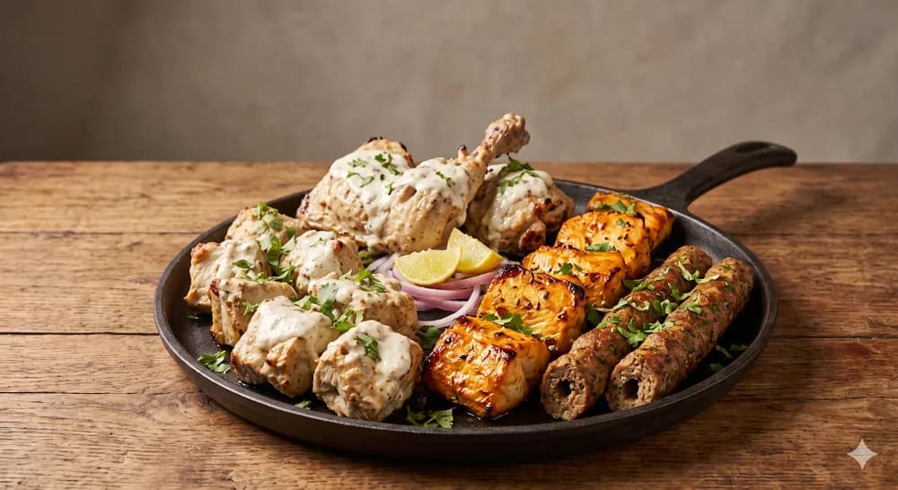Afghani Chicken Sizzler