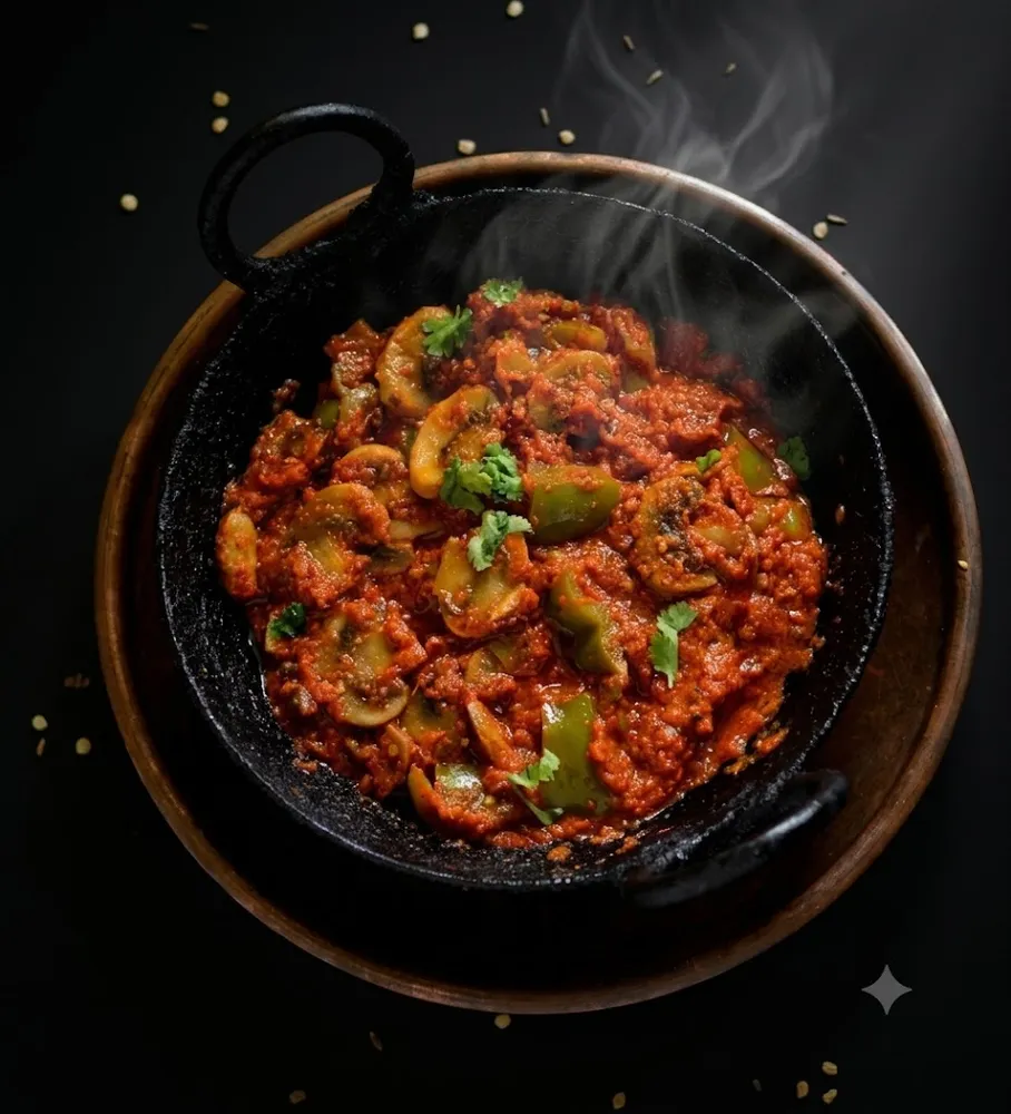 Kadhai Mushroom