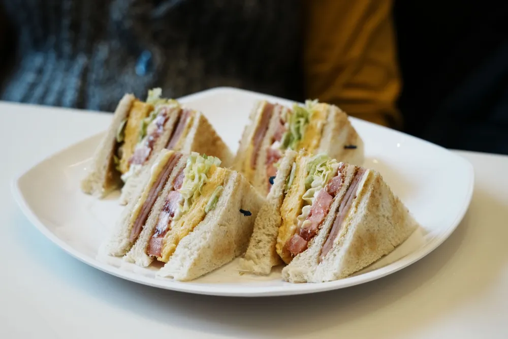 Veg Club Sandwich