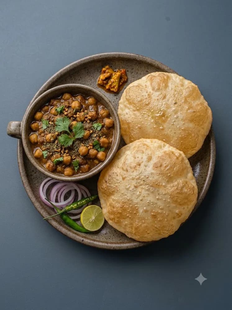 Poori Bhaji (3 pc)