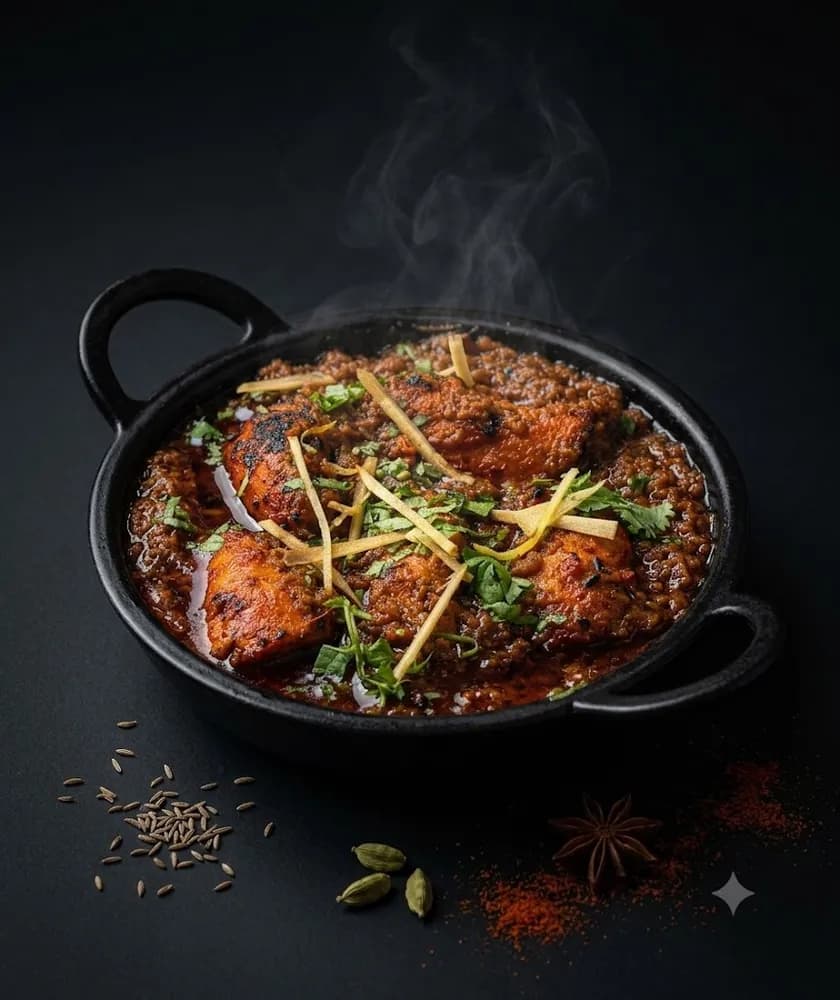 Soya Chaap Rogan Josh