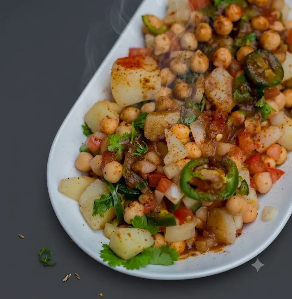 Aloo Chana Chat